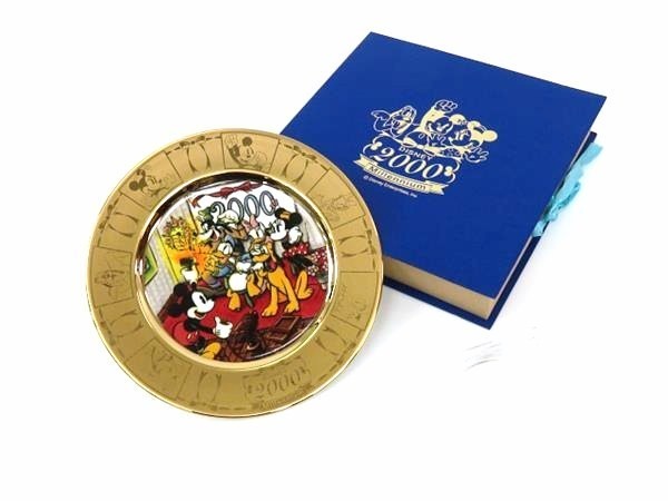 DISNEY(ディズニー) 2000年記念 ミレニアムプレート 20cm 833705AA455-230拍卖
