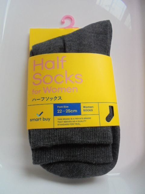 新品 女性用 ハーフソックス 靴下 22-25cm拍卖