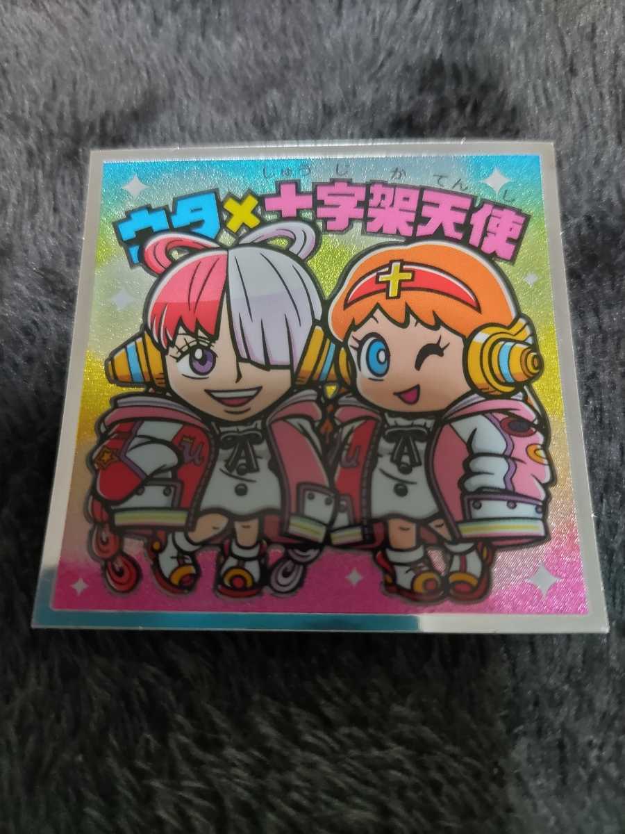 ☆完品 ワンピースマンRED ワンピース ビックリマン シークレット1 ウタ 十字架天使☆拍卖