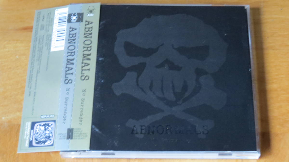 アブノーマルズ ABNORMALS/No Surrender 帯付き拍卖