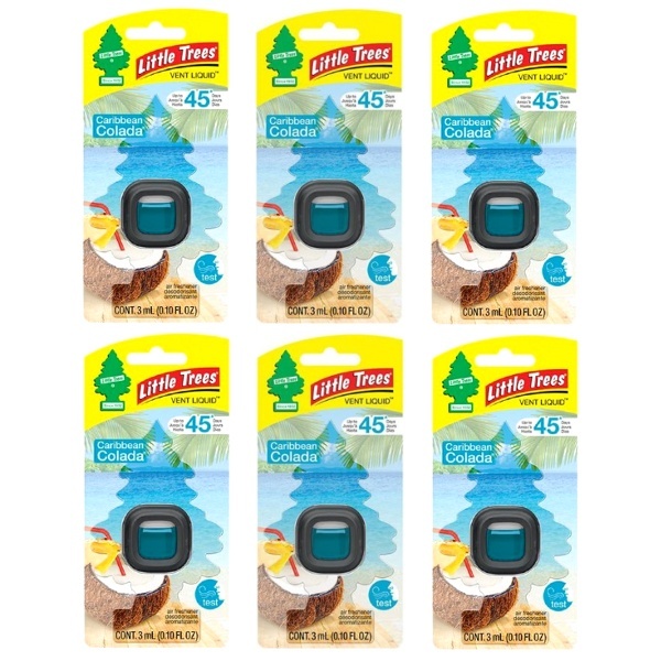 Little Trees リトルツリー ヴェンド・リキッド カリビアン・コラーダ 6パックセット拍卖