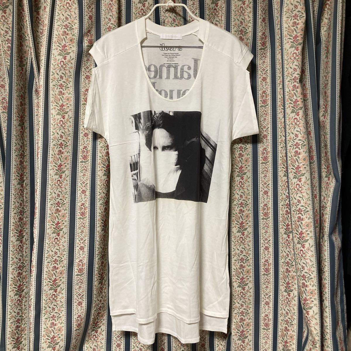 ヒステリックグラマー HYSTERICS ジム・モリソン doors ドレスTシャツ ワンピース チュニック ハイエンド ロックT バンドT カットソー 拍卖