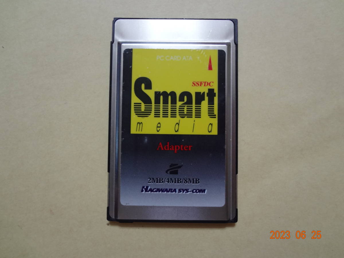 PCカード ハギワラシスコム PCカードアダプター HPC-SV01A スマートメディア カードリーダー ジャンク品拍卖