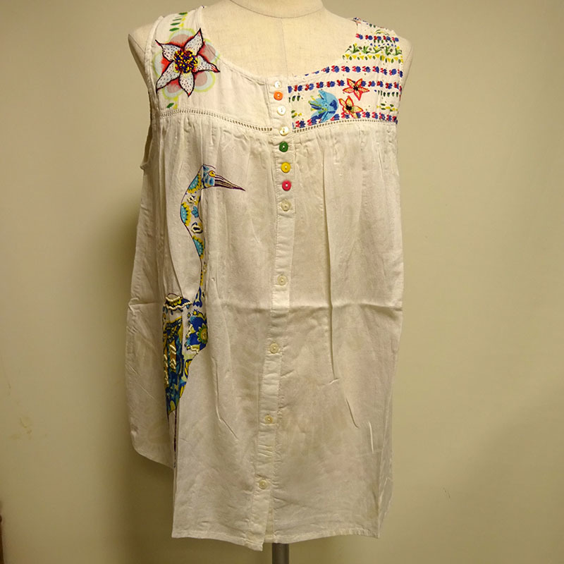 新品未使用 デシガル desigual ブラウス ホワイト拍卖