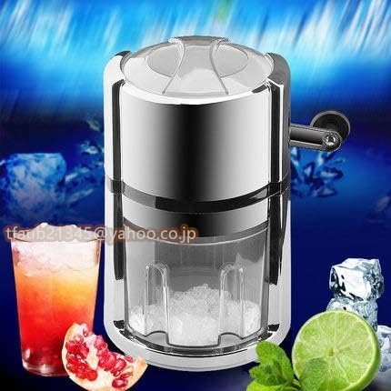 【ケーリーフショップ】手挽きアイス・クラッシャー 砕氷機 かき氷器 家庭用 業務用 小型 製氷機 小さな氷になる 氷 粉砕拍卖