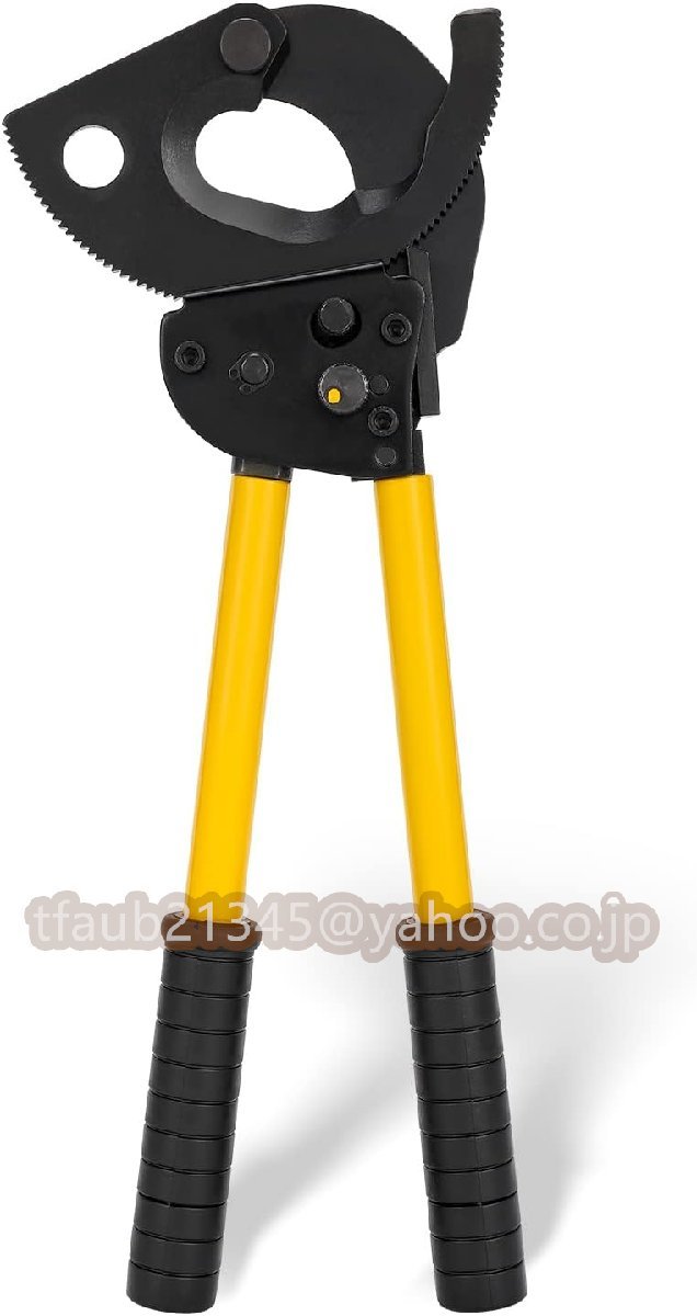 【ケーリーフショップ】 ケーブルカッター ワイヤーカッター 300mm銅線 400mmアルミ線 業務用 (CC-400)拍卖