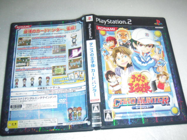 中古 傷有 PS2 テニスの王子様 カードハンター 動作保証 同梱可拍卖