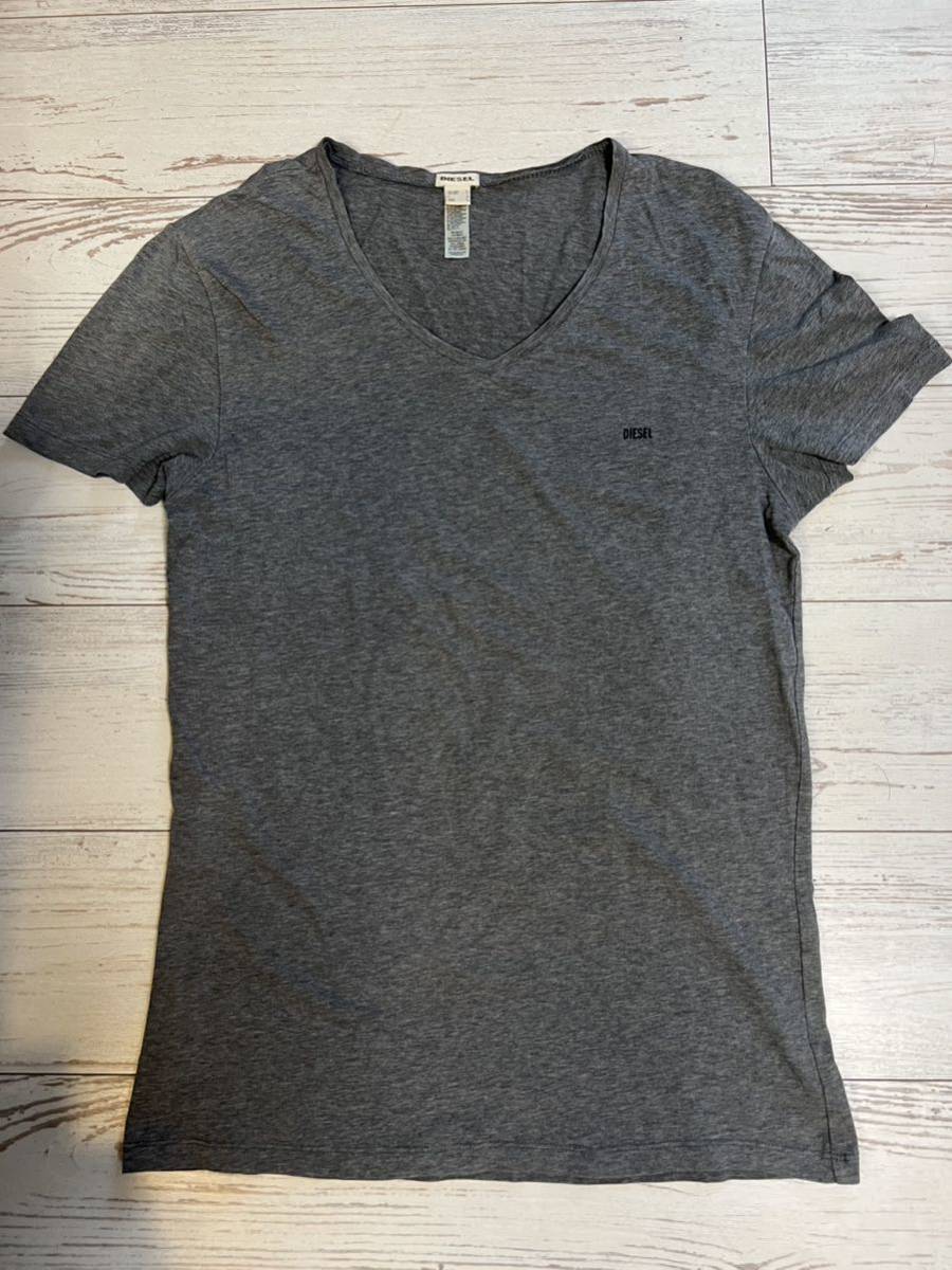 ディーゼル ワンポイントシンプルカットソー size S バスト45 丈67拍卖