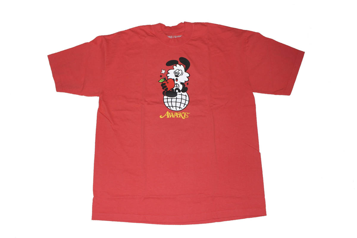 AWAKE VERDY TEE SIZE XL RED拍卖