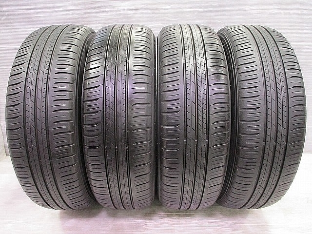 中古夏タイヤ■195/60R17■4本■ダンロップ■ENASAVE EC300+拍卖