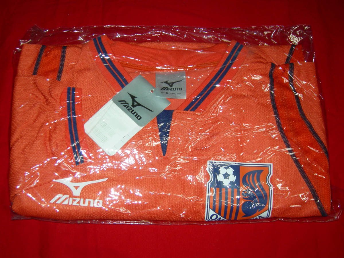 ●未使用【大宮アルディージャ ユニフォーム 長袖 2004年~2005年】検: NTT東日本 ミズノ MIZUNO サッカー Jリーグ RB大宮アルディージャ拍卖