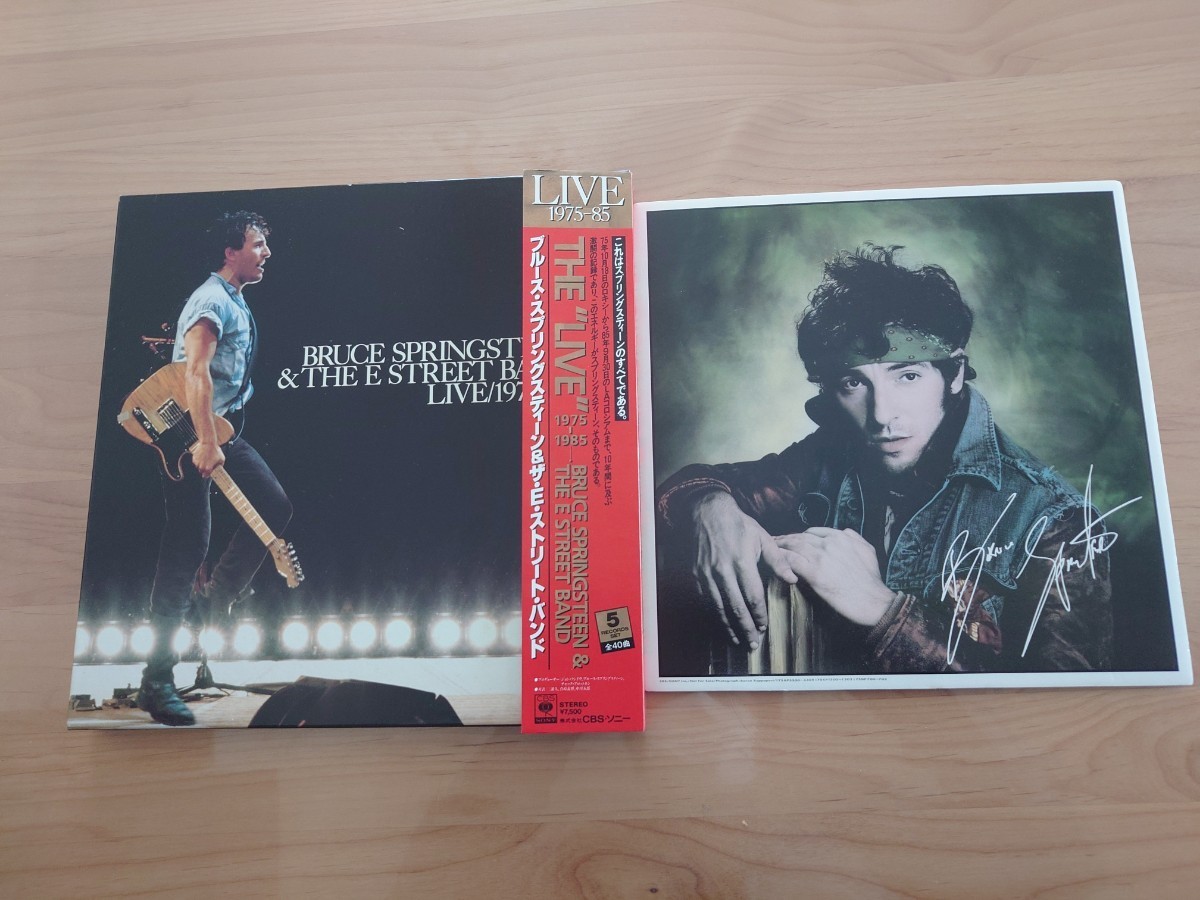 ★ブルース・スプリングスティーン Bruce Springsteen ★THE LIVE 1975-1985★帯付★5LPレコード★ボックスセット★汚れあり★中古品拍卖