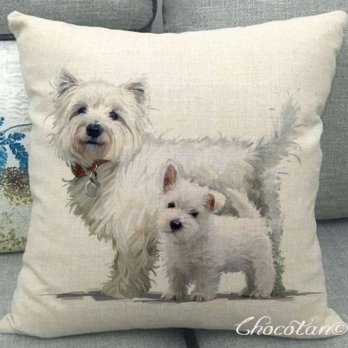 【送料無料】ウェスティ I② クッションカバー【新品】拍卖