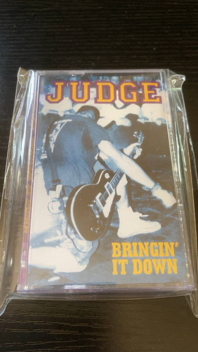 【未使用】 JUDGE BRINGIN' IT DOWN カセットテープ nyhc拍卖