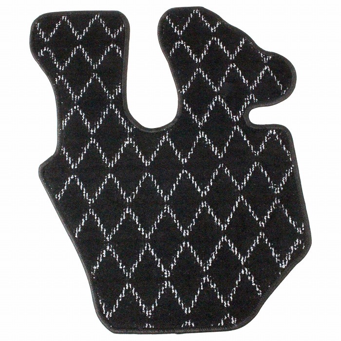 専用設計 07フォワード 標準車両用 平成19年5月以降 運転席 1PCS グレー/灰色 フロント フロアマット ダイヤカット拍卖