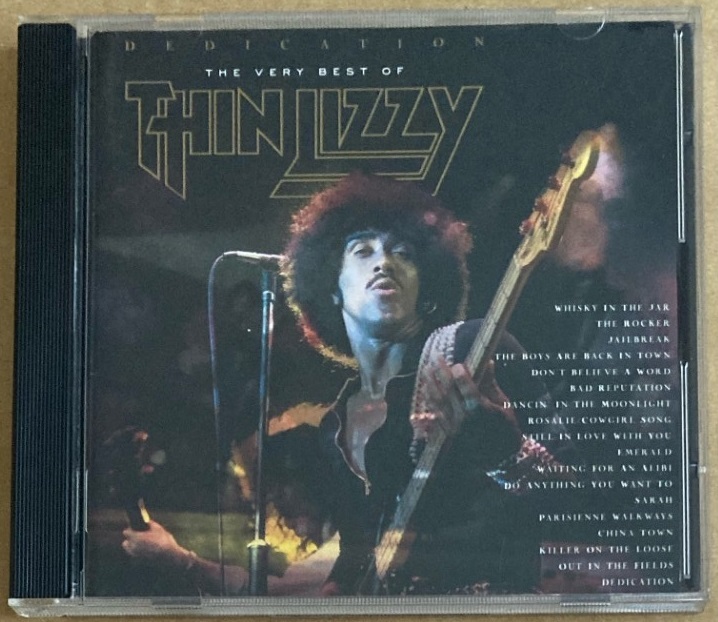 CD★THIN LIZZY 「DEDICATION」 シン・リジィ、ベスト盤拍卖