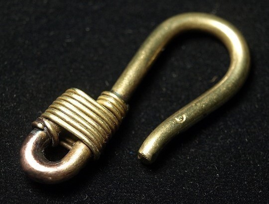 真鍮製★Sフック★キーフック★中★拍卖