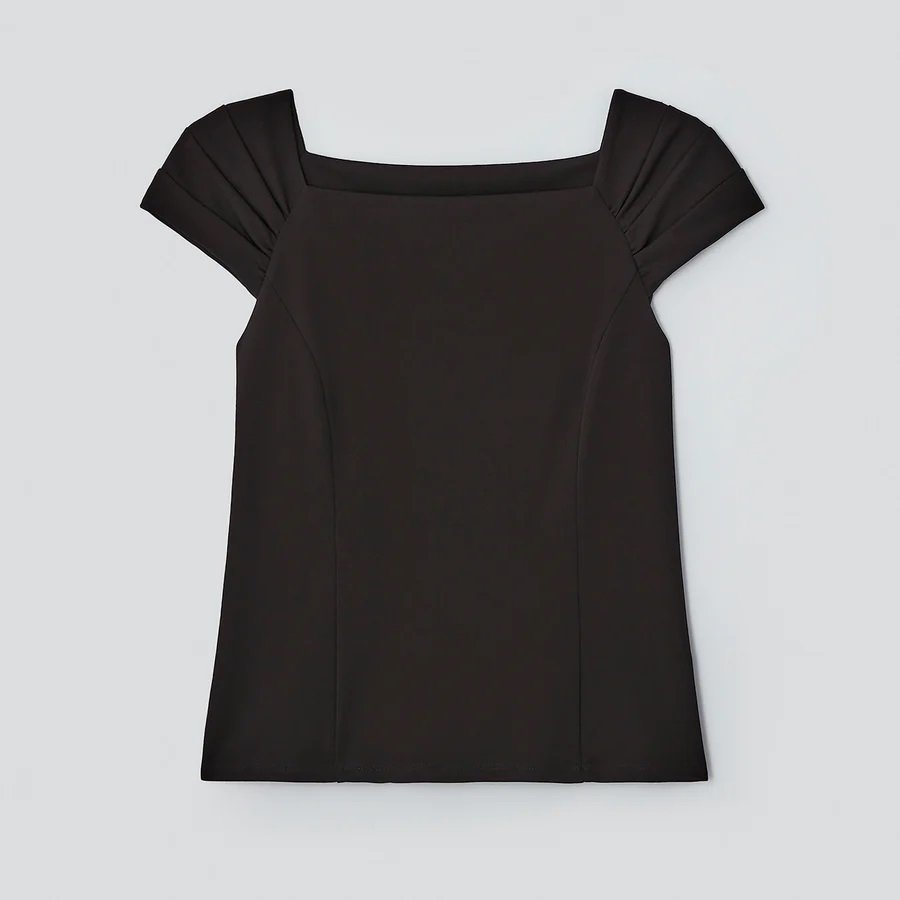 2022年【未使用タグ付】FOXEY NEWYORK/フォクシーニューヨーク 42989 LUELLE TOP ブラック 40 定価3.96万拍卖