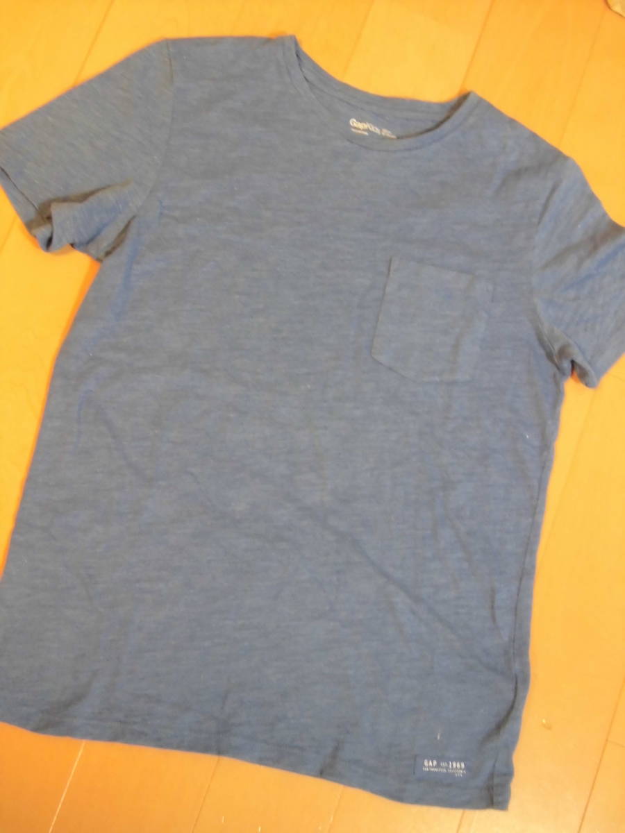 ★★★GAP★シンプルTシャツ★ブルー★150★★★拍卖