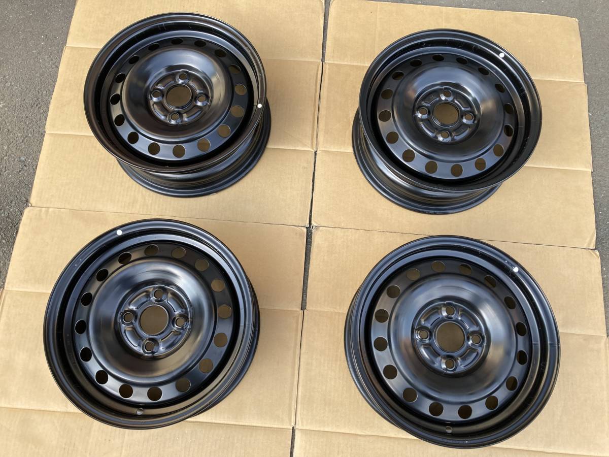 ☆ 新車外し ルーミー タンク パッソ ブーン トール 純正 14in スチールホイール 4本セット ☆②拍卖