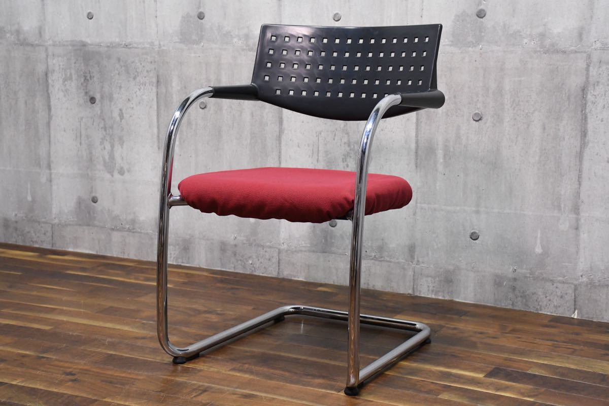 CFC54 vitra. ヴィトラ VISAVIS ビザビ アームチェア カンチレバー カンティレバー アントニオ・チッテリオ ミーティングチェア 書斎椅子拍卖