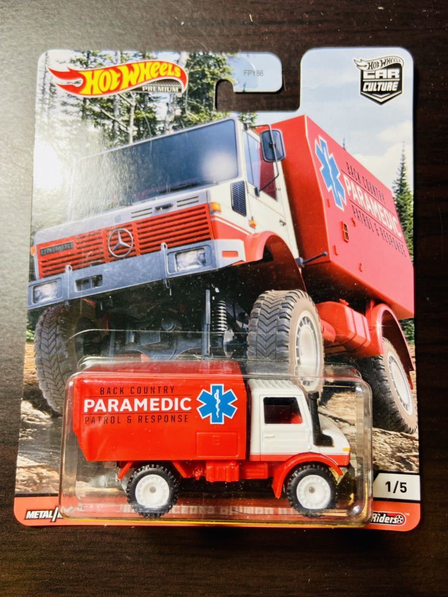 ホットウィール Hot Wheels '88 メルセデス ウニモグ U1300 カーカルチャー MERCEDES UNIMOG CAR CULTURE拍卖