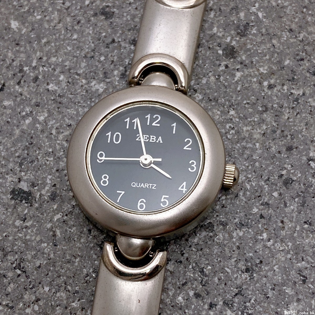 【未使用 / 送料230円 / 即決】 ZEBA ファッションウォッチ ブレスタイプ 特徴的なバンド レディース腕時計 No.30614-6拍卖