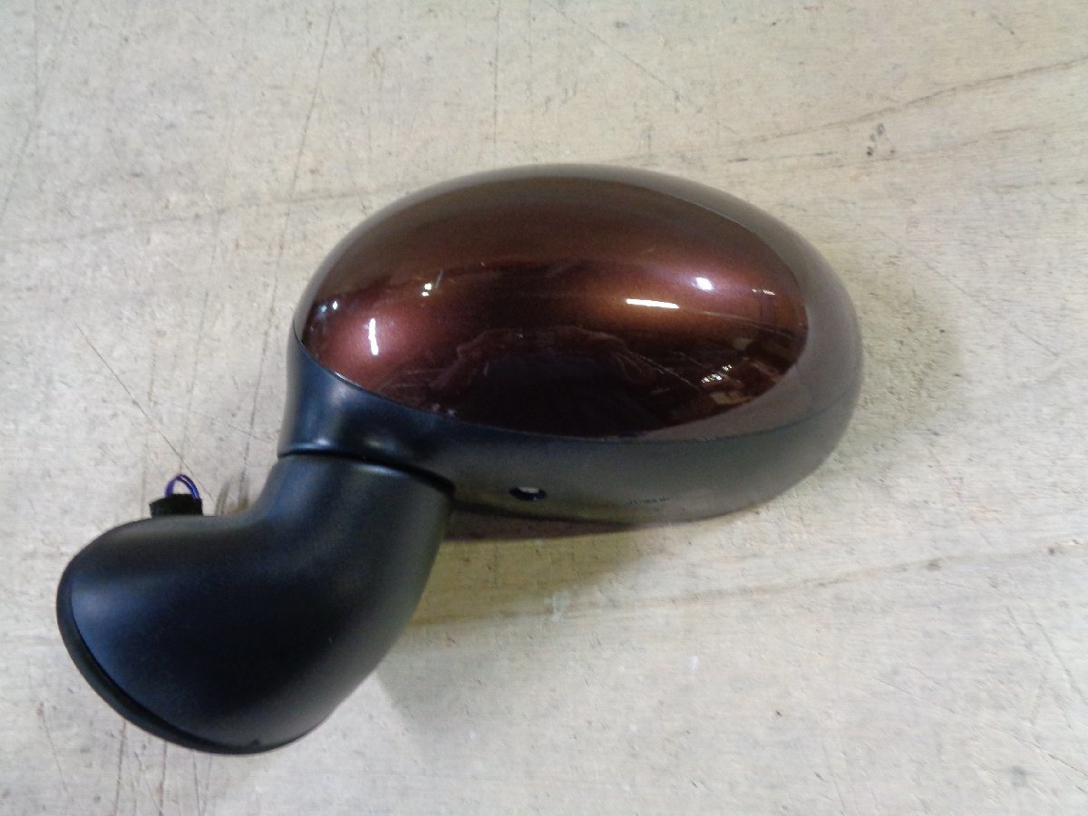 HE22S ラパン 前期 純正 手動可倒 ドアミラー 左 カラー№:ZEL カプラー:2ピン拍卖