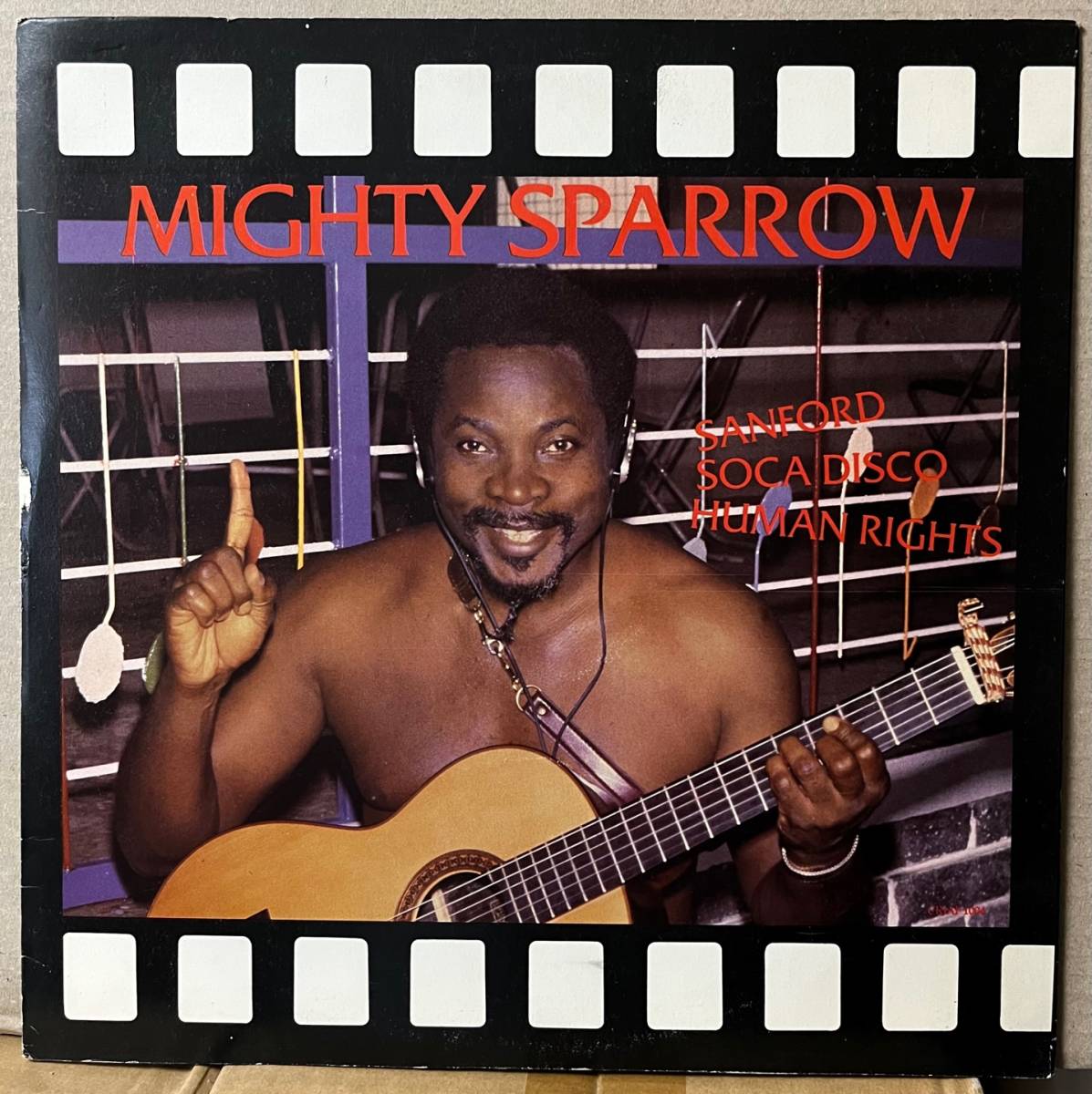 Mighty Sparrow Sanford Soca Disco Human Rights LP US盤 CRJAF1004(ジャケ) JAF1004(レコード)拍卖