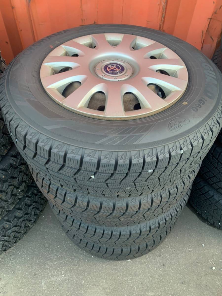 Y934 185/70R14 YOKOHAMA ヨコハマ IG60 2022年 PCD100 5H 6J 4本セット キャップ付き拍卖