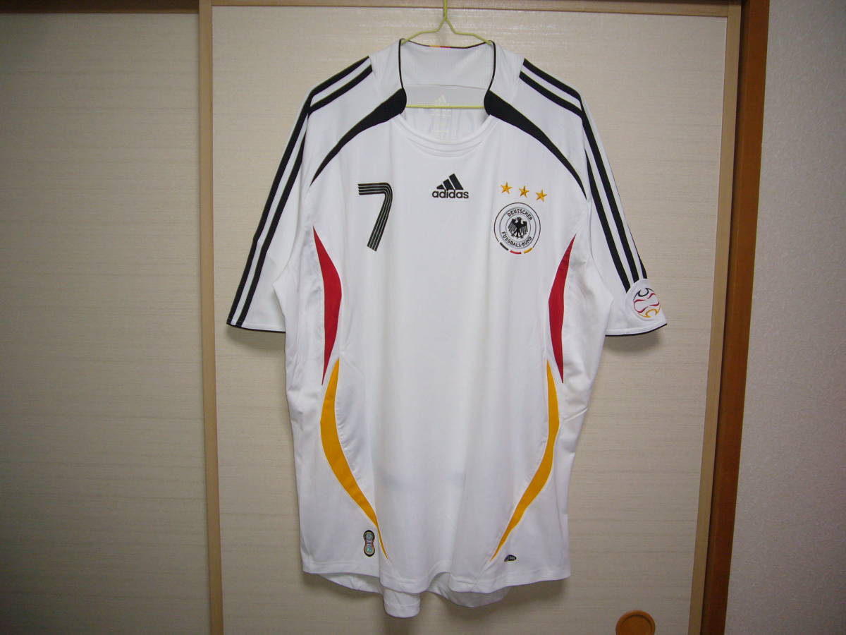アディダス ドイツ代表シュバインシュタイガーユニフォーム7番4XOサイズ拍卖