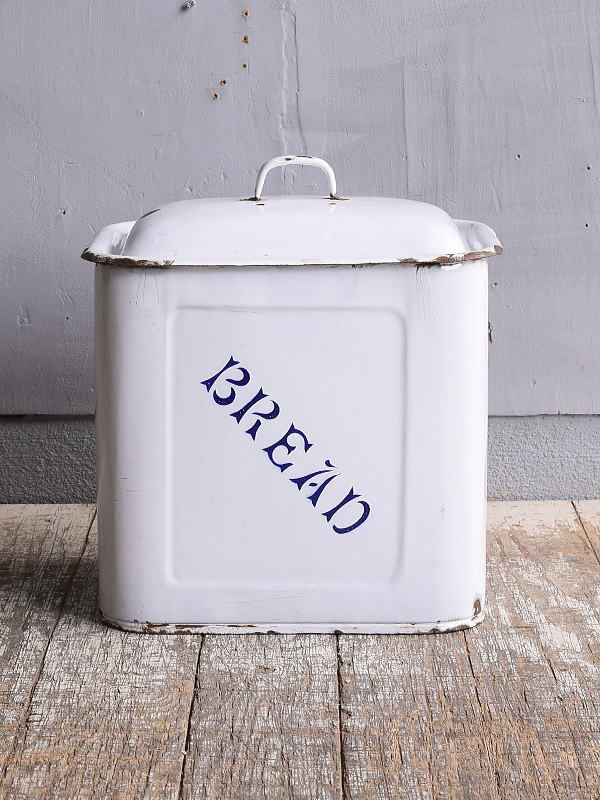 イギリス アンティーク ホーローブレッド缶 キッチン雑貨 11688拍卖