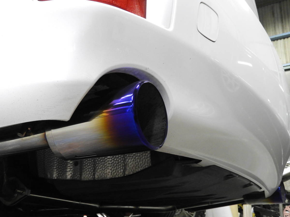 【送料無料】レクサス IS350 “GSE21” リアピース マフラー 100Φチタンテール拍卖