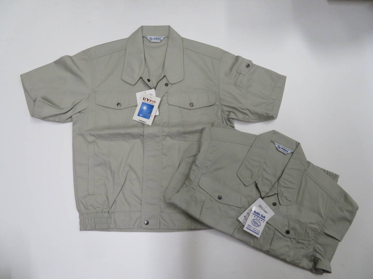 ビックイナバ特価! 藤和 春夏半袖ブルゾン16-2650【22ストーングリーン・M】カタログ定価1枚12744円を 2枚即決2980円拍卖