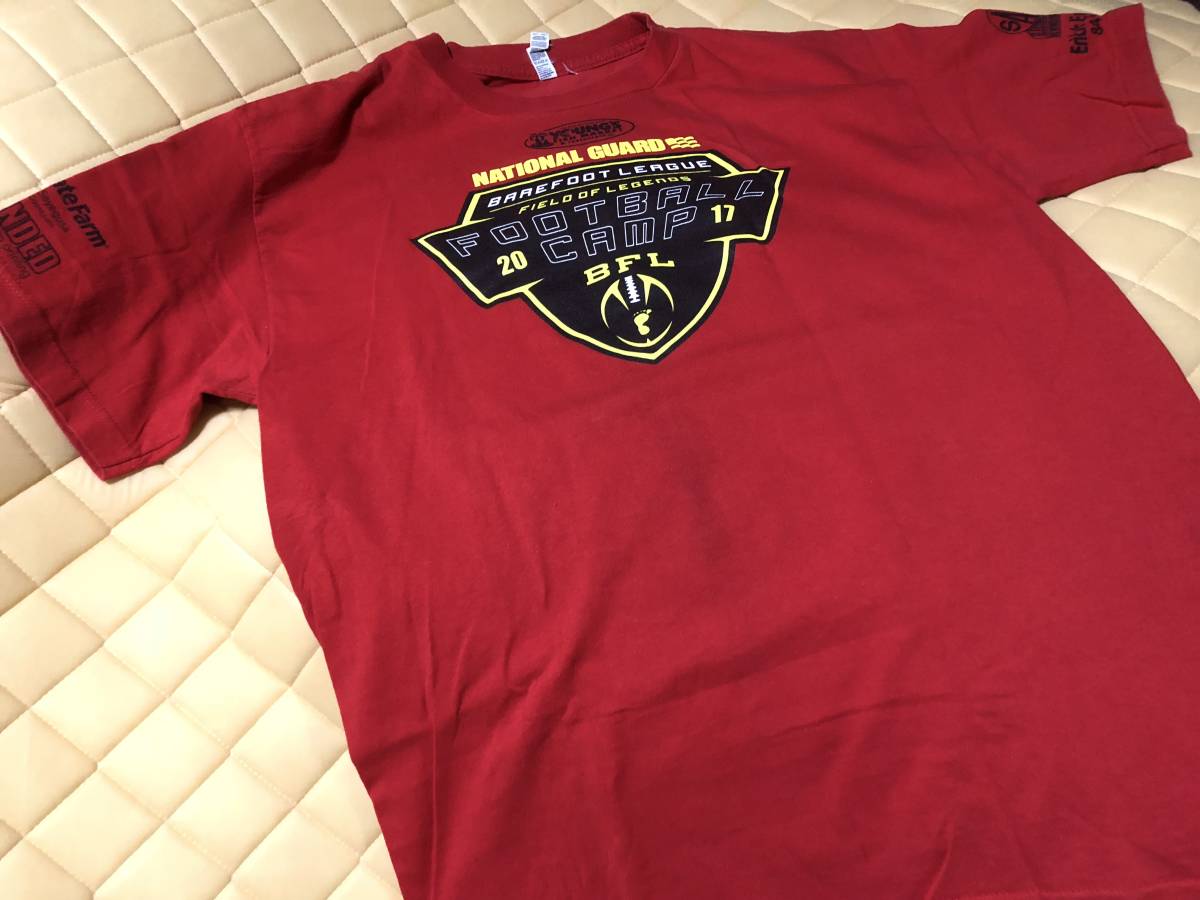 【同梱不可!】【中古】2017 FOOT BALL CAMP Tシャツ★L拍卖