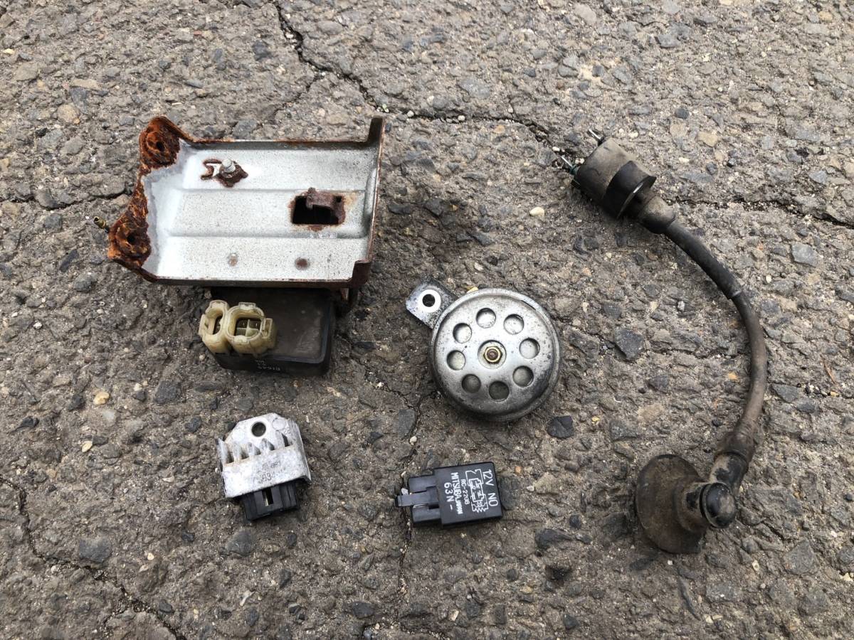 【48040】 ライブディオ AF34 (153番台~) 実働 CDI ホーン イグニッションコイル レギュレーター スターター 電装系拍卖