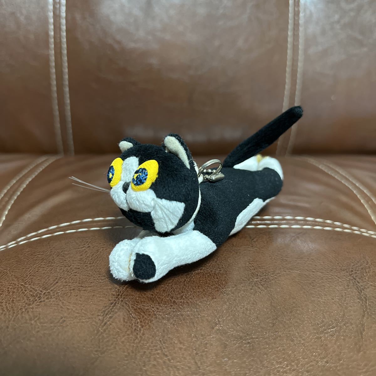 マンハッタナーズ ぬいぐるみ マスコット キーホルダー マーベリッククマ ハチワレ 猫拍卖