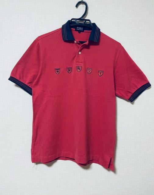 パーリーゲイツ ポロシャツ 半袖 ゴルフウェア メンズ 1★5070 刺しゅう拍卖