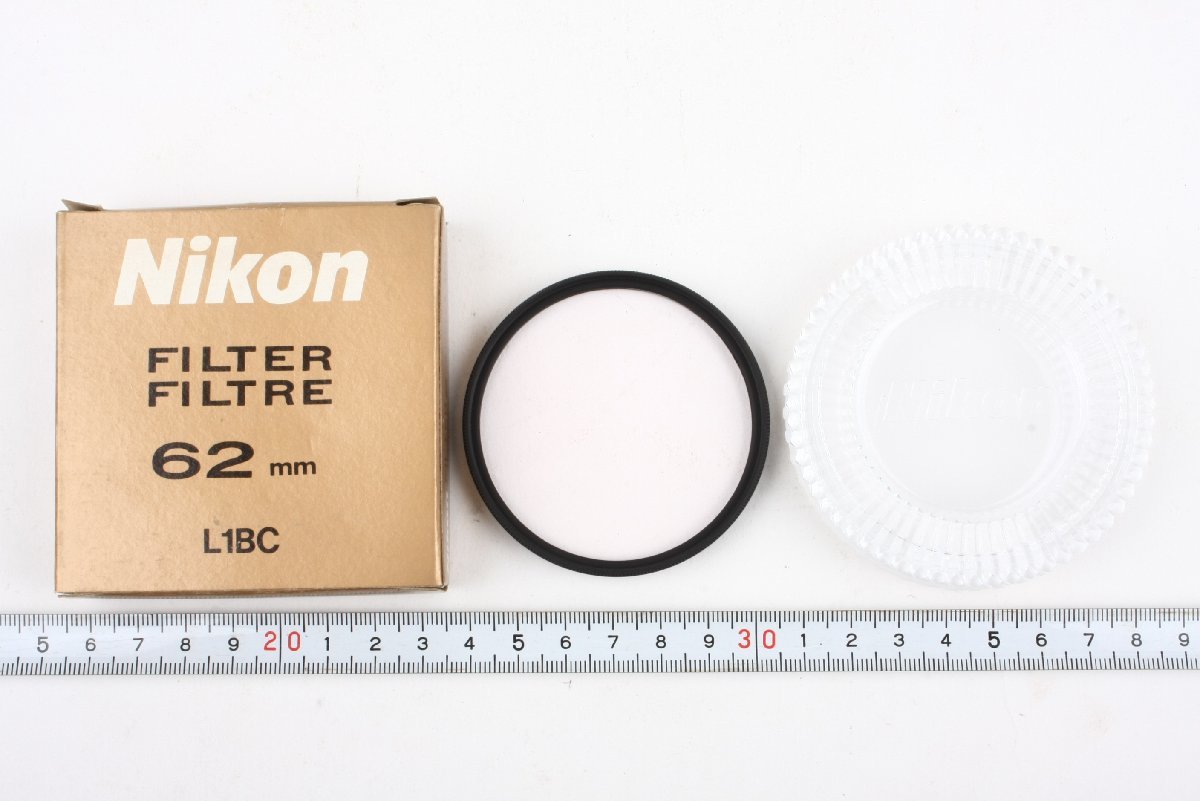 ※ 62mm 未使用 純正品 Nikon ニコン Filter 保護 レンズフィルター L1BC F2578拍卖