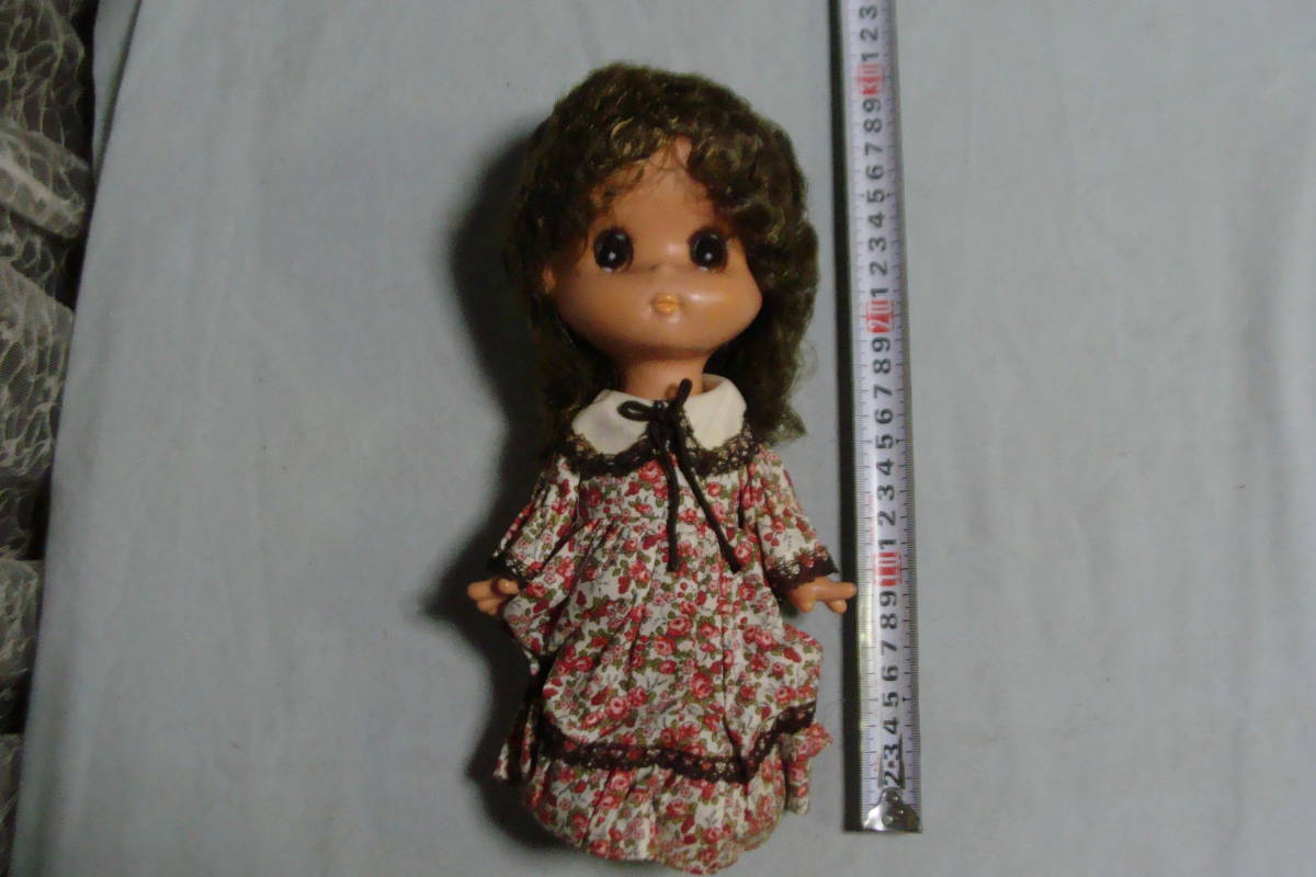 デッドストック レトロ女の子人形 ソフビ ドール レトロポップ ヴィンテージ 昭和拍卖