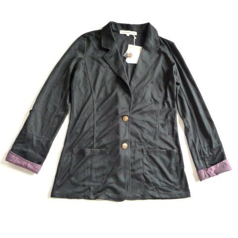 新品 Cutie Blonde テーラード ジャケット黒 L 11号 柔らかい キューティーブロンド レディース拍卖