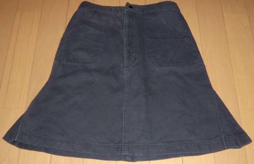 HIROKO KOSHINO コシノ・ヒロコfamiliar plus ◆☆黒☆◆ スカート☆台形【ユーズド】140 送料185円拍卖