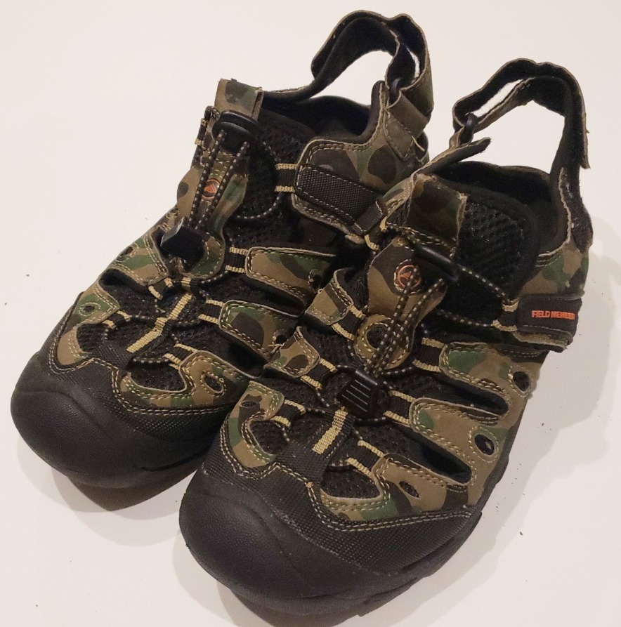 RYOBI フィールドメンバー カモ柄フィッシングサンダル拍卖