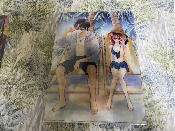 d237クリアファイル 暁のヨナ 草凪みずほ 特典 水着拍卖