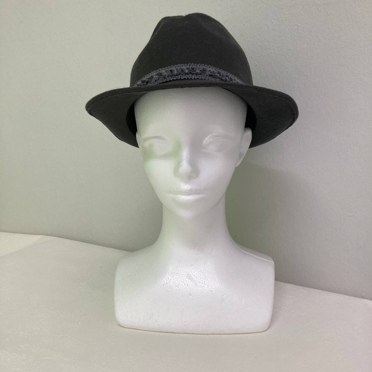 Super Fine/スーパーファイン 帽子 ハット グレー レディース M拍卖