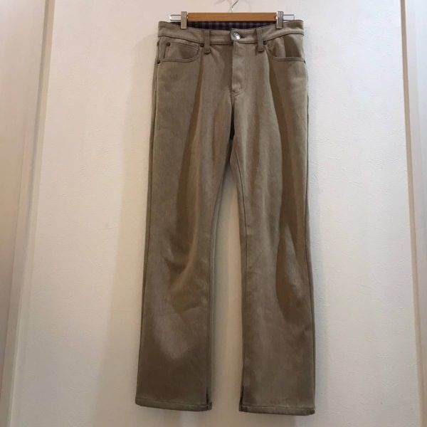 裏地付き★EDWIN/エドウィン ストレッチデニムパンツ 503 ベージュ メンズ 31サイズ拍卖