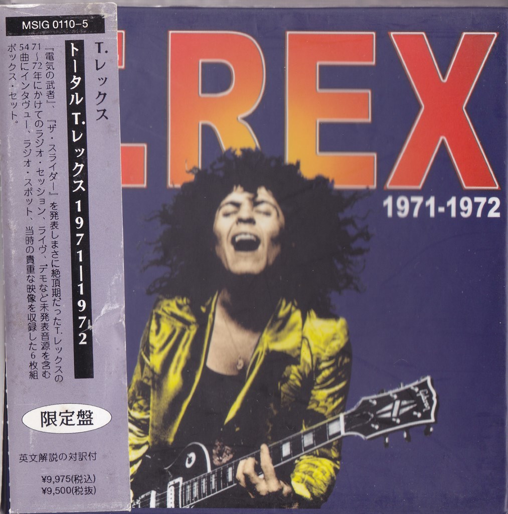 T.REX / トータル T.レックス 1971-1972 /中古5CD+DVD-ROM+Free Promotional Disc!!65463拍卖
