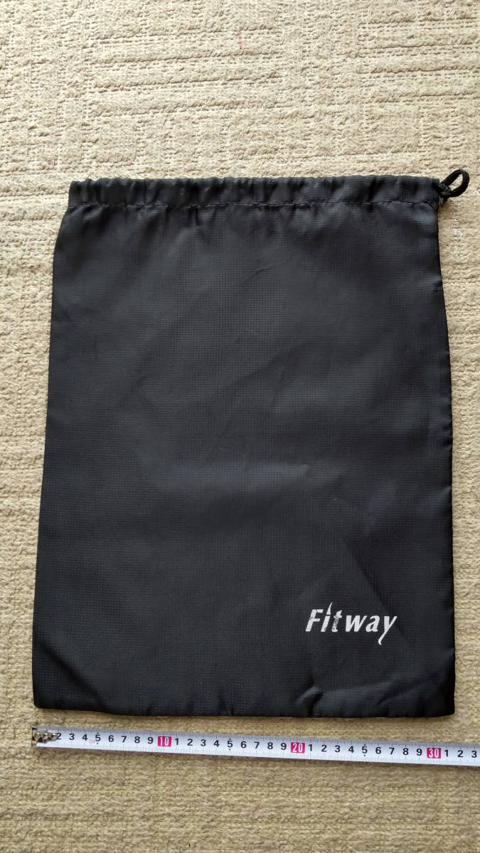 ★★Fitway フィットウェイ ゴルフ シューズバッグ シューズケース きんちゃく袋(黒)E25‐1拍卖