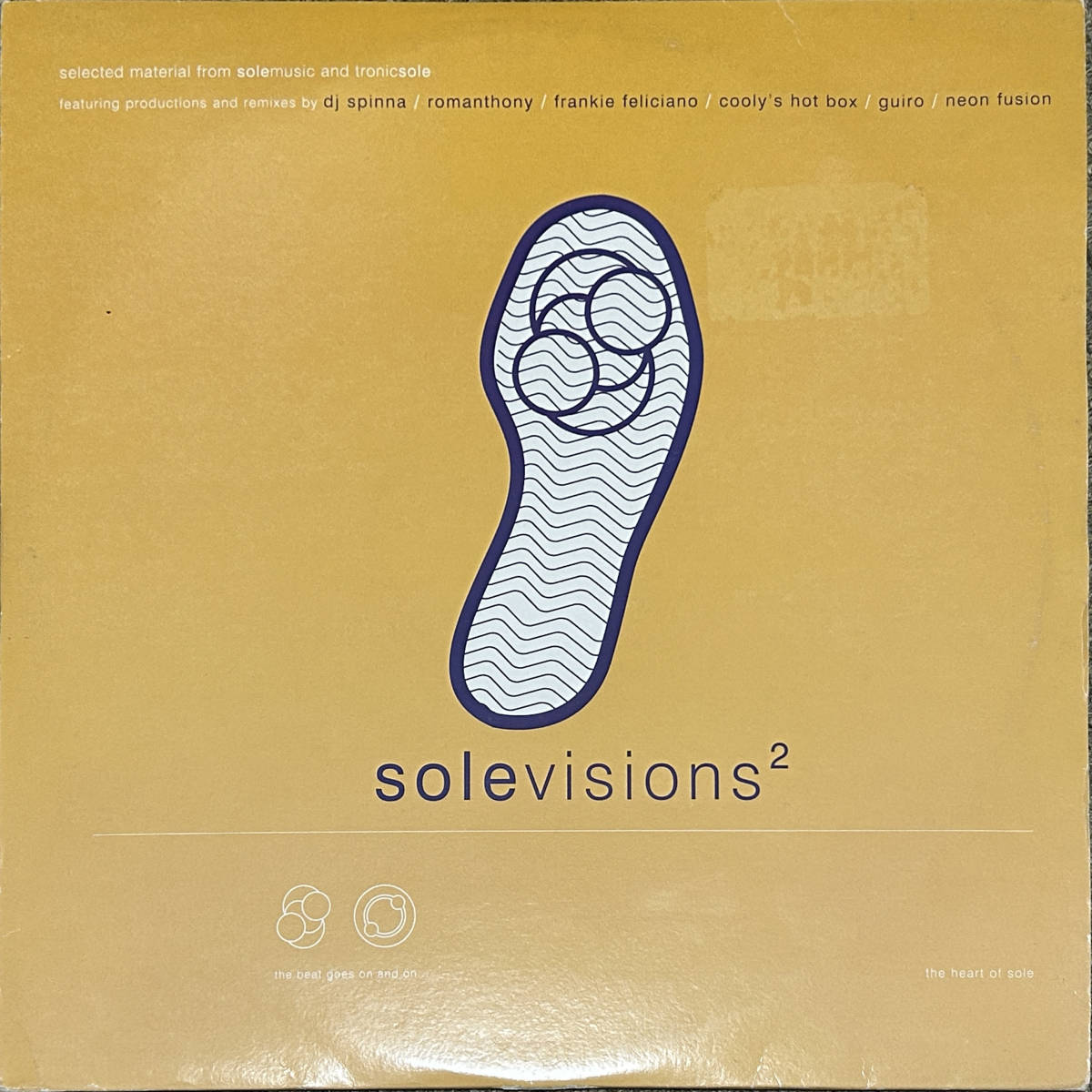 試聴 コンピレーション 2枚組 Solevisions 2 SOLE MUSIC 1999年 DJ SPINNA / Frankie Feliciano拍卖