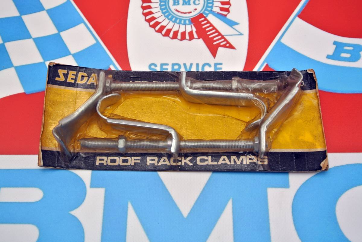ルーフラックフィッティング金具・パッケージ付き当時物未使用品・SEDAN・ルーフキャリア・BMC・英国車・AUSTIN・MORRIS拍卖